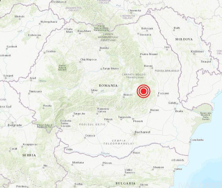 Неподалік Одещини стався землетрус (карта)