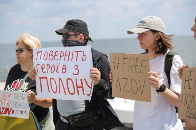В Одесі пройшла акція на підтримку військовополонених(фото)