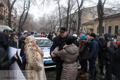 Лидер «Уличного Фронта» Ганул опять попал в полицейский участок из-за драки на акции «Цирк без животных»