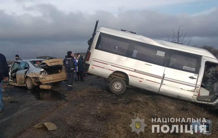 На трасі Одеса-Рені маршрутка потрапила у смертельну ДТП