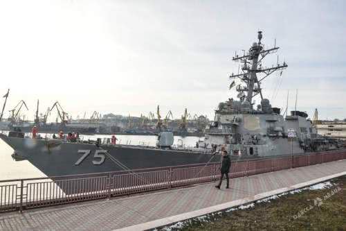 Волкер: заход американского эсминца в Одессу говорит о суверенитете Украины