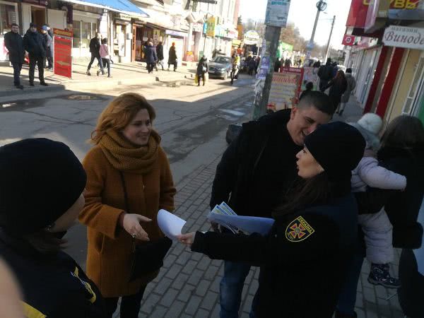 Измаильские спасатели провели профилактическую акцию «Врятуй життя і майно від вогню»