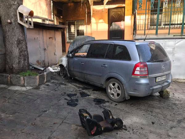 В Одессе сожгли авто краеведа, протестовавшего против незаконных застроек