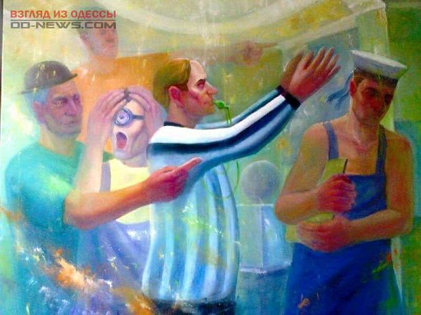 В Одессе художник проведет акцию «Кому это нужно» и подарит свои картины
