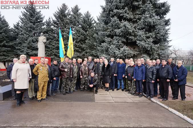 Одесская область: в Великой Михайловке воинам интернационалистам вручали памятные медали и подарки