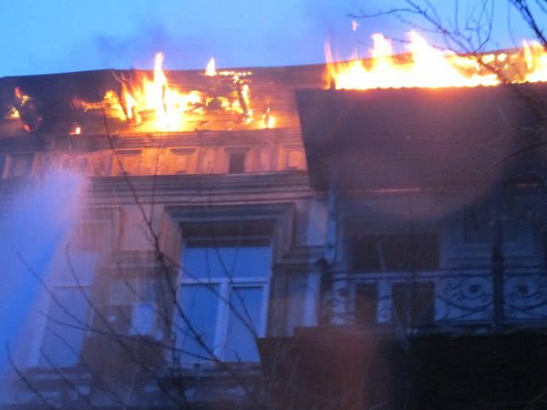 пожар Ришельевская