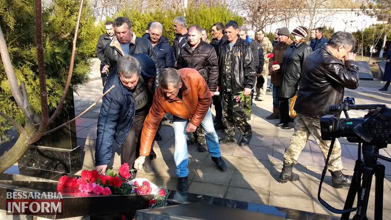 В Килии отметили тридцатую годовщину завершения Афганской войны, унесшей жизни шестерых килийцев (фото)