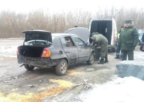 В Макеевке сработала взрывчатка, заложенная под автомобиль офицера  ДНР