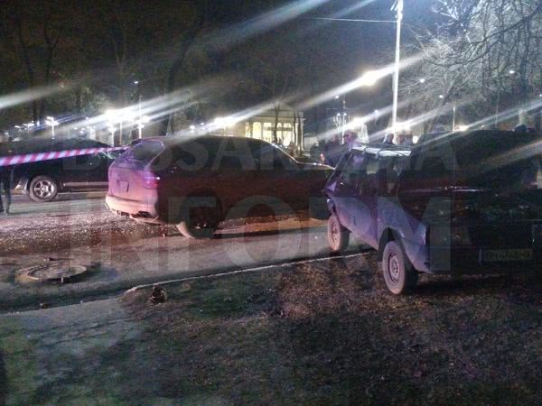 Эксклюзивное видео погони патрульной полиции за автомобилем Porsche Cayenne по Измаилу