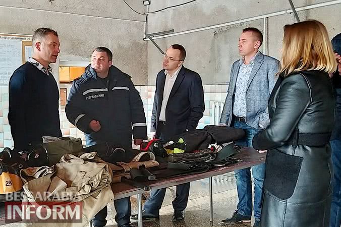 Килию посетила канадская делегация, которая поспособствует развитию пожарных частей Килийской ОТГ