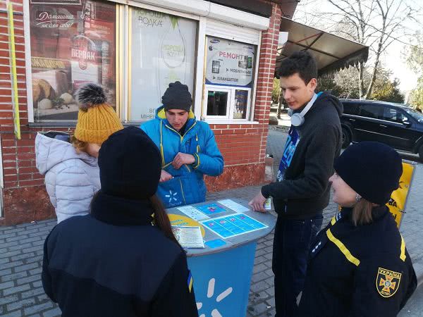 Измаильские спасатели провели профилактическую акцию «Врятуй життя і майно від вогню»