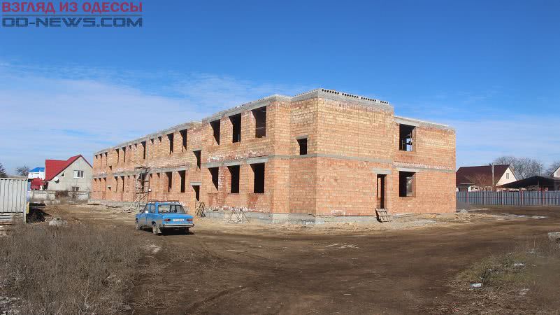 Одесская область: в Беляевском районе продолжается строительство детского сада
