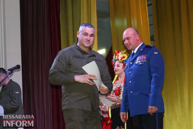 Пятая годовщина Нацгвардии в Измаиле: военнослужащим вручили почетные награды