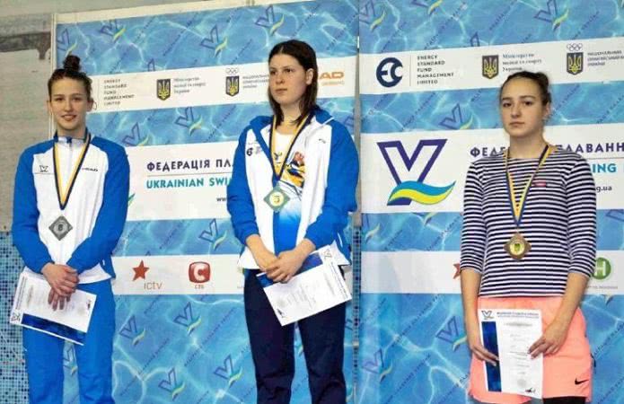 Спортсмены из Одесской области завоевали 20 медалей на Зимнем чемпионате Украины по плаванию