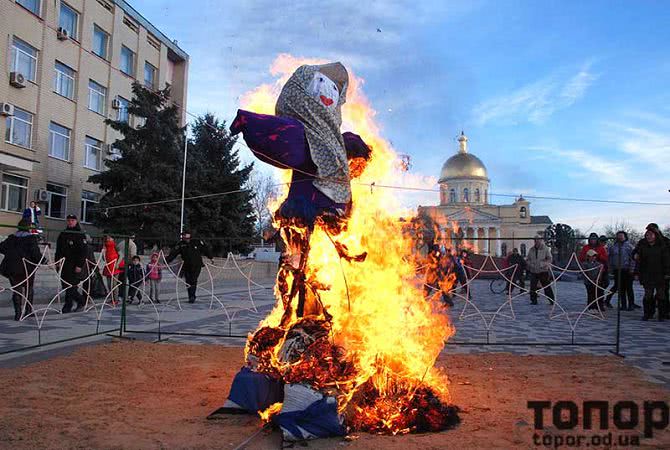В Болграде проводили зиму и встретили весну