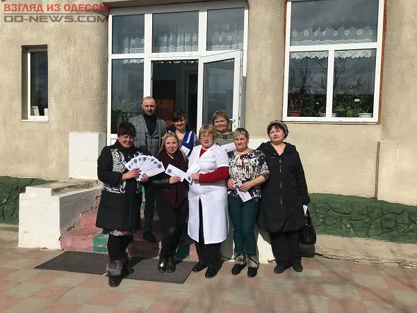 Одесская область: в Лиманском районе уже поздравляют милых дам