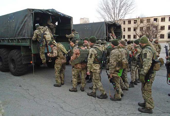 Болградские морпехи потренируются на «Широком лане»