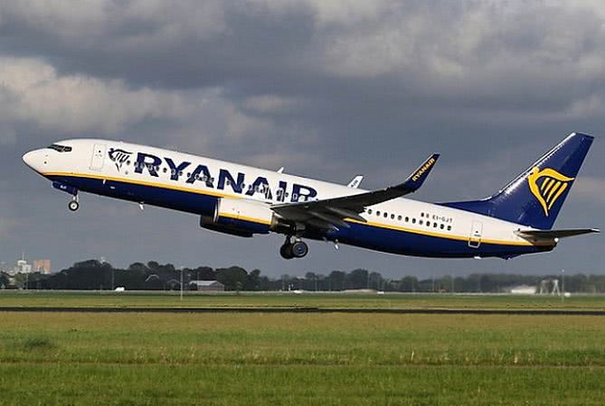 В одесский аэропорт заходит лоукостер Ryanair. Полеты начнутся в июне