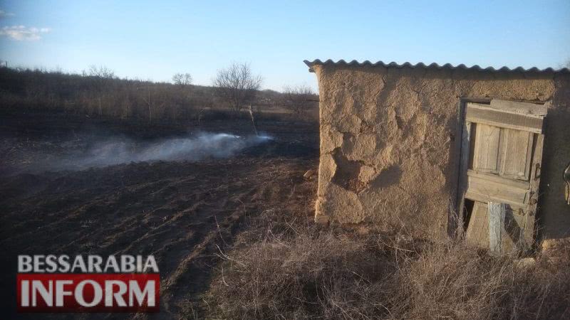 Пожар в Белгород-Днестровском районе оставил без крыши над головой пожилую женщину