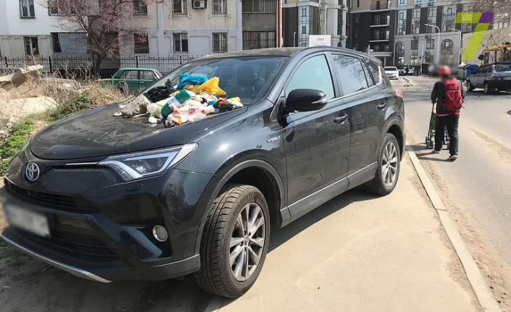 В Одессе жестоко наказали автохама (фото)
