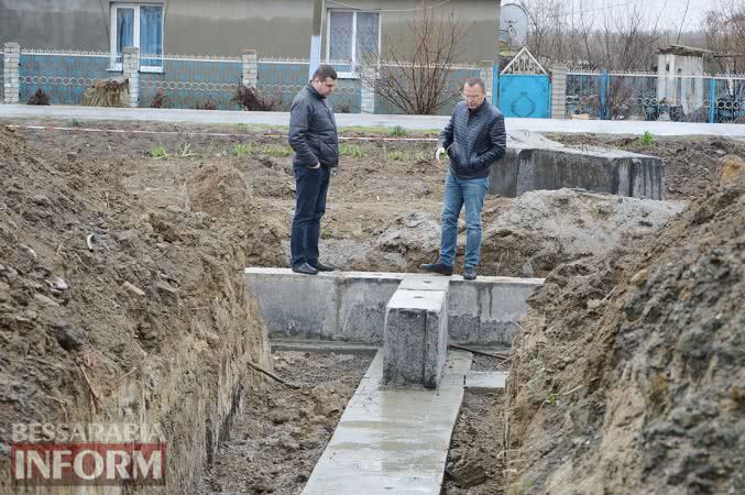 Возведен фундамент: в селе Килийской ОТГ в разгаре строительство амбулатории за почти 6 миллионов гривен
