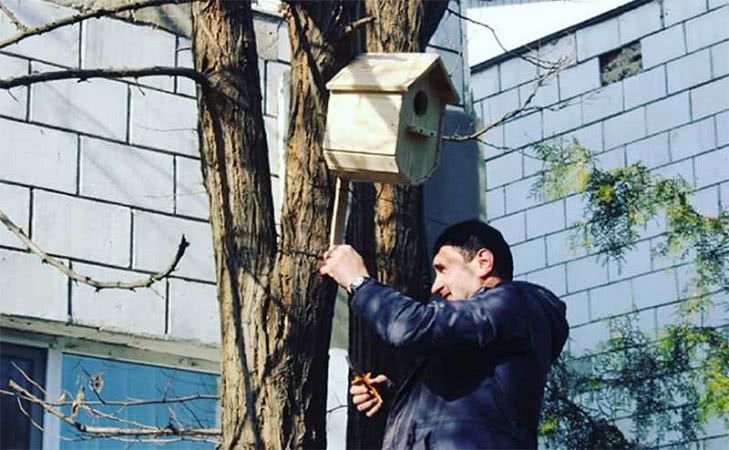 Болградские школьники встречали птиц