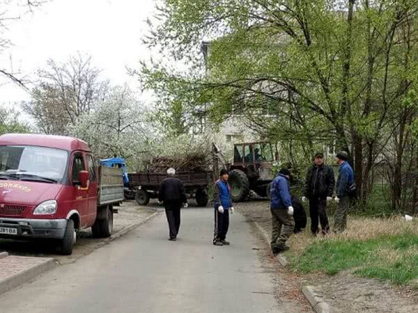 В Арцизе провели большую генеральную уборку города