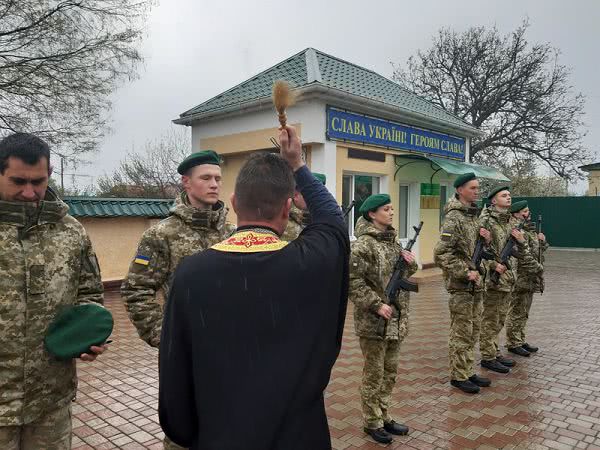 В Измаильском погранотряде военнослужащие присягали украинскому народу