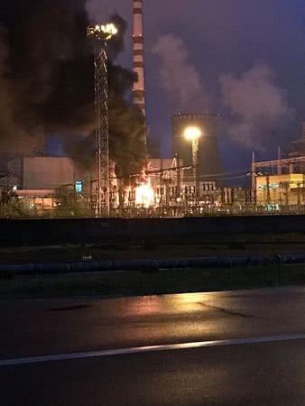 На Ровенской АЭС произошел пожар