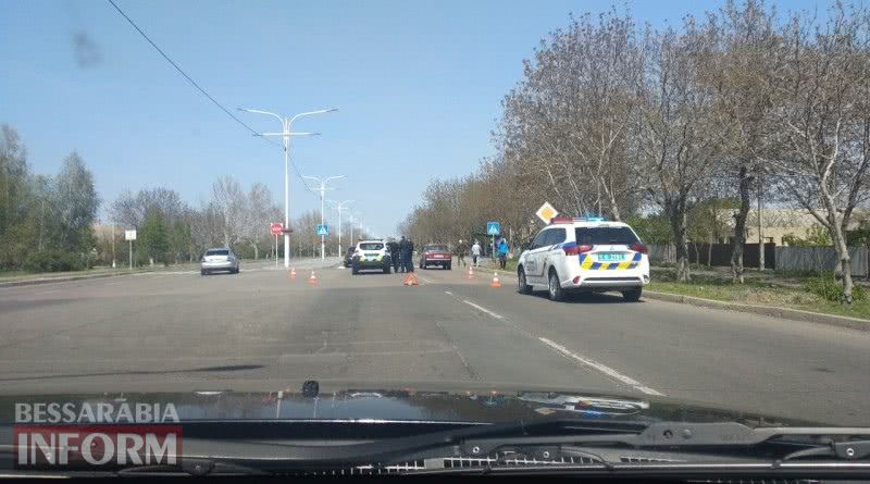 В Измаиле ДТП с участием трех автомобилей заблокировало движение по части проспекта Суворова