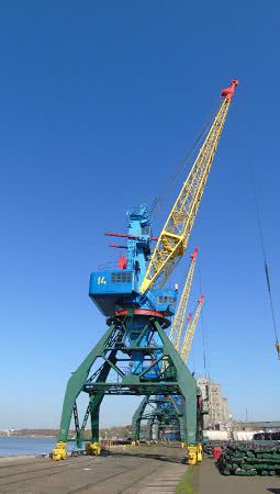 В Измаильском морском порту планируют капитально отремонтировать подкрановые пути двух причалов