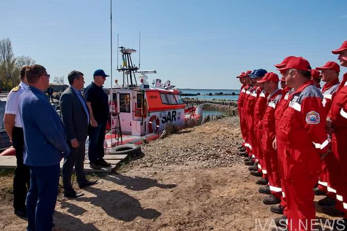 У пляжей Затоки появилась база спасательных катеров