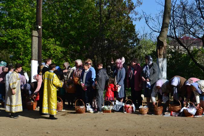 Праздник Пасхи в Свято-Вознесенском соборе Белгород-Днестровского