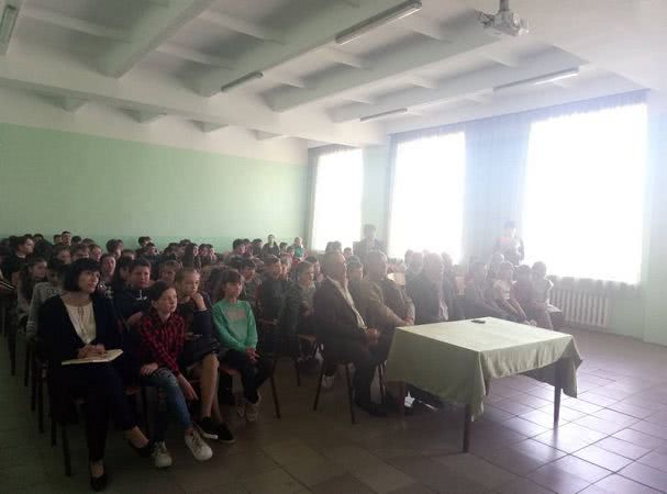 В Тарутинской школе вспоминали трагедию на ЧАЭС