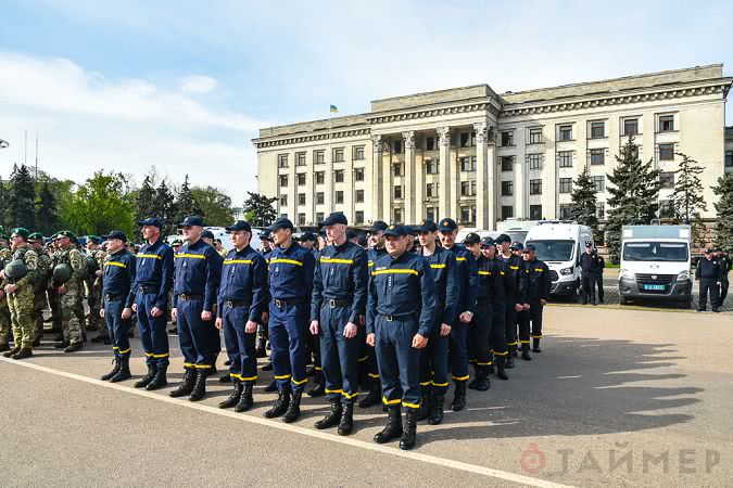 В канун 5-летней годовщины трагедии 2 мая в Одессе на Куликовом поле собрали силовиков для инструктажа 