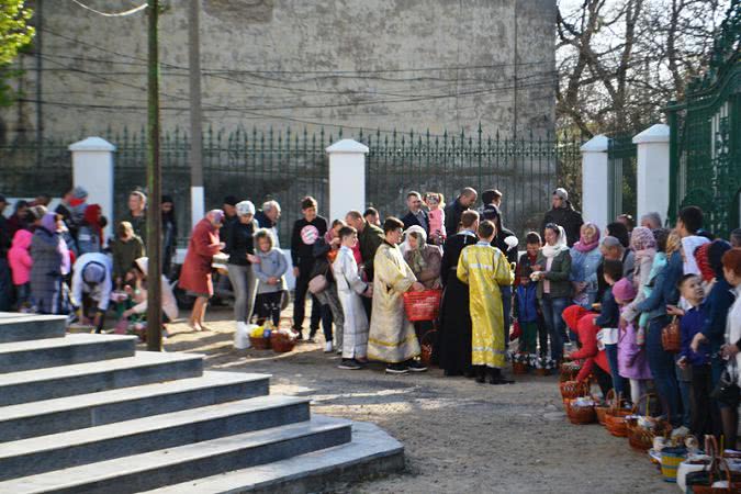 Праздник Пасхи в Свято-Вознесенском соборе Белгород-Днестровского