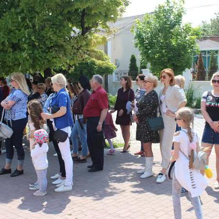 В Белгороде-Днестровском торжественно подняли Флаг Евросоюза