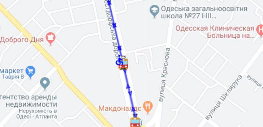 В Одессе транспорт, приспособленный для маломобильных пассажиров, можно отслеживать онлайн