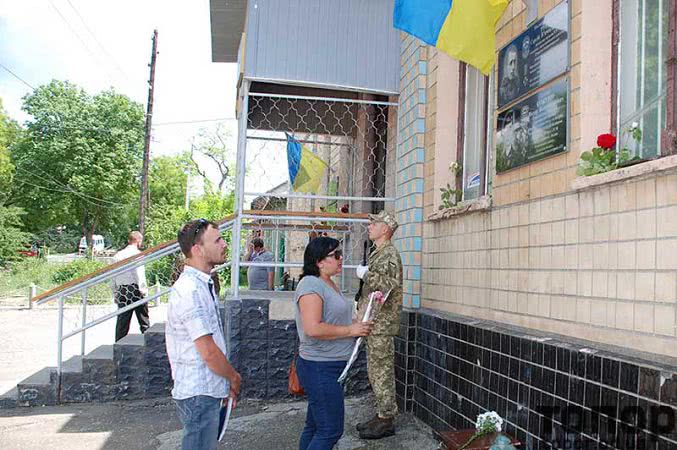 В Болграде открыли мемориальные доски погибшим защитникам Украины