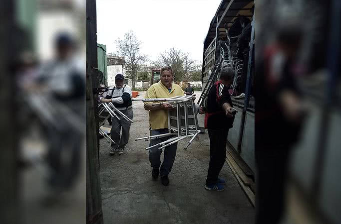 В пгт Сергеевка Белгород-Днестровского района доставили гуманитарную помощь из Дании