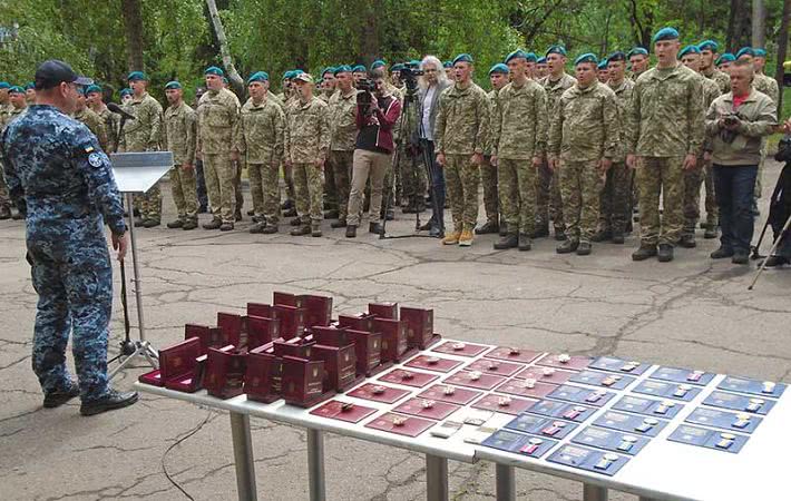 Болградские морпехи отметили профессиональный праздник