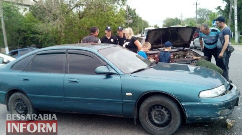 В Татарбунарах автоледи на "Мазде" не уступила дорогу и столкнулась с "девяткой"