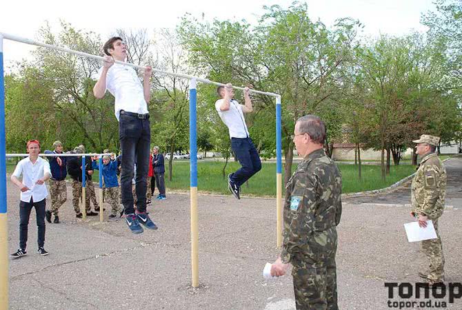 В Болграде состязались юные соколята