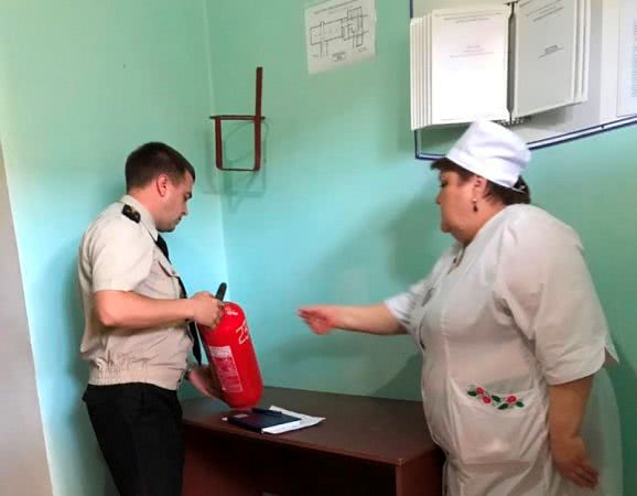 Спасатели Белгород-Днестровского района проверили пожарную безопасность в детском санатории "Сергеевка"