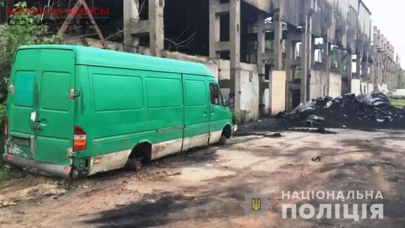 Не повезло: у одессита похитили автомобиль и успели разобрать на запчасти