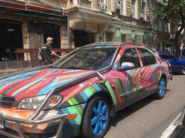 В Одессе замечен «фантастический» автомобиль (фото)
