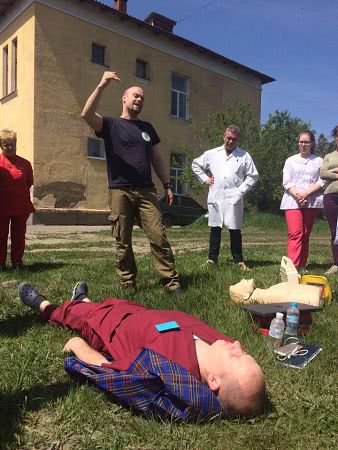 В Килии прошел тренинг для врачей по оказанию первой помощи пациентам вне стен больницы