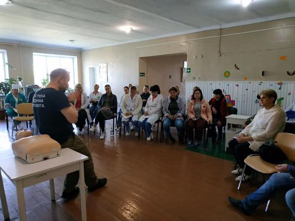 В Килии прошел тренинг для врачей по оказанию первой помощи пациентам вне стен больницы