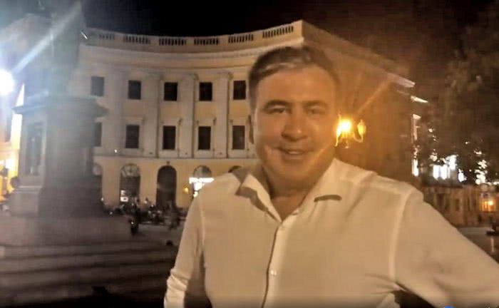 Саакашвили приехал в Одессу и зовет всех на митинг против Труханова (видео)