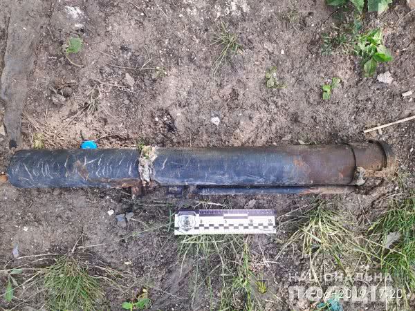 Под Одессой выловили готовую взорваться противотанковую гранату